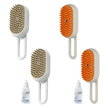 Cat Dog Pet Spray Massage Brush 3 in 1