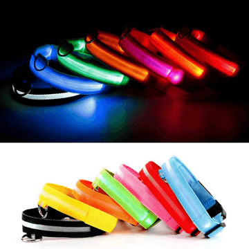 LED Dog Collar Pet Collar Glowing