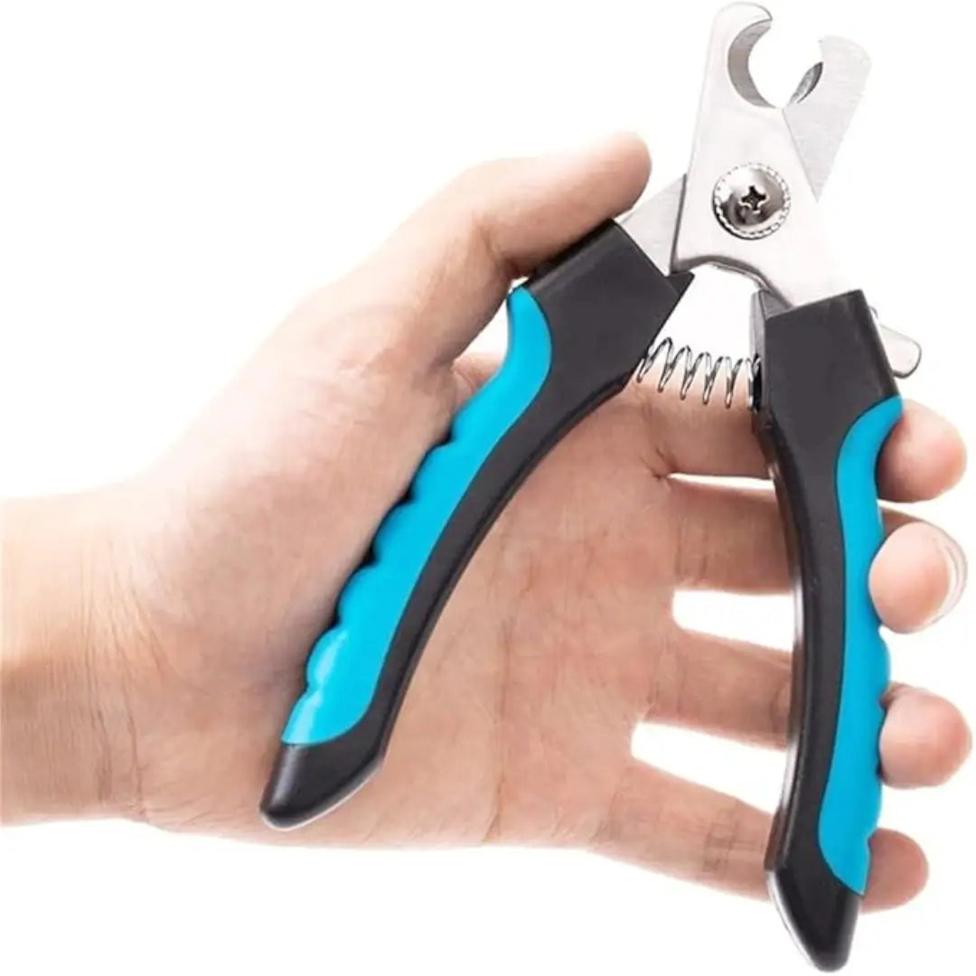 Professional Pet Nail Clipper with Safety Guard Stainless Steel